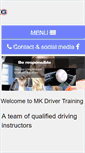 Mobile Screenshot of mkdrivertraining.co.uk